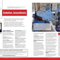 Sedation, Anaesthesia